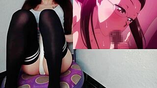 Tetonas hire an old loser to fuck them in hentai seika jogakuin episode 1