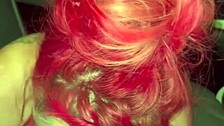 Real redhead hooker agrees to bareback sex in a car. She lets the customer cum inside her pussy during the encounter.