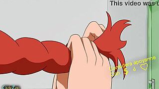 Beautiful redhead gets bent over and fucked doggystyle in hot cartoon action