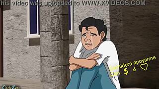 Beautiful redhead gets bent over and fucked doggystyle in hot cartoon action