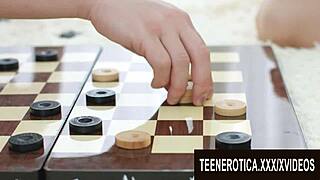 Innocent Fun Turns Into Petite Blonde Teen 18+ Bambi Dee Taking Big Cock Deep In Her Shaved Ass