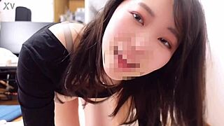 Half-beauty Japanese amateur bent over in doggystyle POV sex 😍🍑