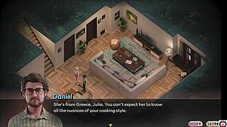 Symphony of the serpent pt 27 NLT media visual novel contrasts big cock hentai group scenes with cute teen dating.