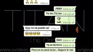 She loses bet so I win deepthroat blowjob from latina with big tits and hardcore gagging.