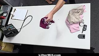 security officers justice is served when a milf shoplifter must earn her freedom liftermilf
