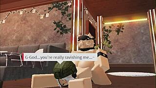 What happens when a cute blonde boy hooks up one on one with a soldier girl for blowjob and creampie?