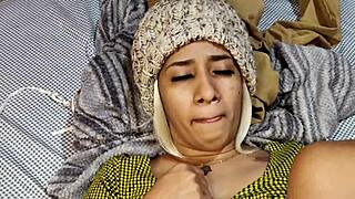 Stepmom and stepson share bed and have sex... oh god i didnt mean to cum like that