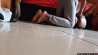 Hot Ebony Babe Teases In Dress Before Squirting Wet Pussy Explosion