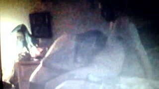 Girlfriend bangs another dude in blowjob threesome while boyfriend films