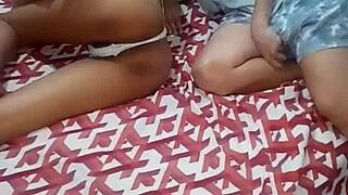 How does real sexo with my vecina la lesbiana turn into her arriving at my casa to folla me bien rico in pt1?