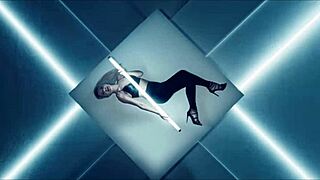 Mollie King shines in this celebrity contest guide part 1. She's all about that jerking off game action!