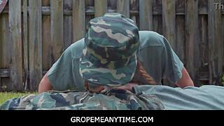 oh wow, in this freeuse fantasy game, hot teens dani blu and callie black become anytime sex options for the drill instructor with groping, blowjobs, and hardcore fucking