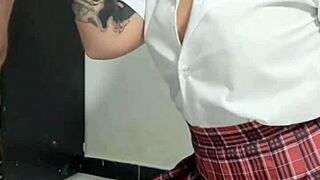 Real casting amateur with colombian latina milf sucking the husband's cock of my friend in pov interview