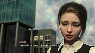 In the theatre of sinners part 3, agnes faces intense domination and humiliation. She licks pussy under maledom control.