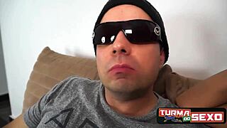 Casada, come give your ass and swallow cum, says Bianca Milf in this Croatian cuckold interracial anal with Frotinha Porn Star.