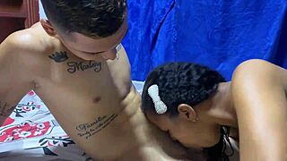 Milf stepsister, you should never share the bed with your stepbrother because things like this homemade Colombian blowjob, doggystyle fucking, and teen shemale masturbation in stockings can happen.