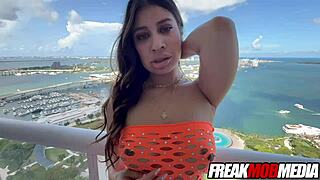 Mila Milkshake's Tight Ass Stretched By Huge Cock In Interracial Action