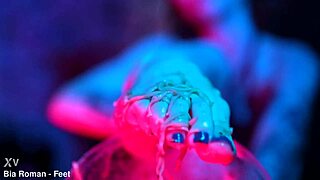 sexy feet crushing cup noodles with redhead femdom domination and toe licking fetish 😈