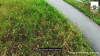 This slutty blonde babe Harleenvan Hnyten picks up a guy for first-time public car sex. She gives a POV blowjob with cum in mouth during their wild outdoor dating adventure on Stevenshame.