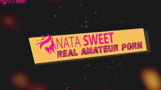 nata sweet gives an active pov blowjob, making sperm drip onto her tongue for the ultimate cum in mouth finish