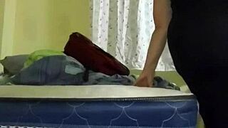 i feel so emotional about venezolana empleada coqueteando in bedroom