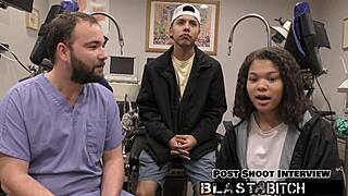 Michelle Anderson gets fucked twice while brother gets handjob?