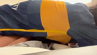 Oh damn, this horny girlfriend is fucking her boyfriend's best friend with that big cock – so wild! 🔥🍆