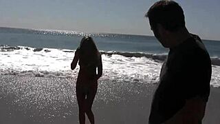 licking fishnet lingerie slut mom pussy before doggystyle fuck and facial cumshot