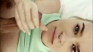 Hot Blonde Roommate Greedily Sucks My Cock In Dorm Quickie