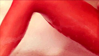 Brunette Babe Takes BBC Deep