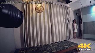 Sauna heats up with gaúcho guy and hot pussies in steamy Brazilian action