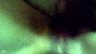 Mexican Teen Bent Over In Front Of Mirror At Hotel