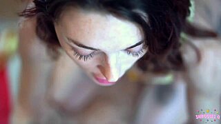 Shr00ms Q skips school to get wild with step bro in Croatian petite teen blowjob scene.