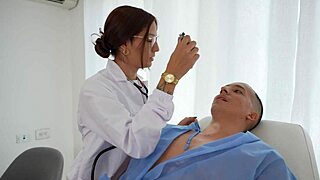 doctor ashley sanz, can you fuck my skinny latina pussy hard in fishnets until pain vanishes?