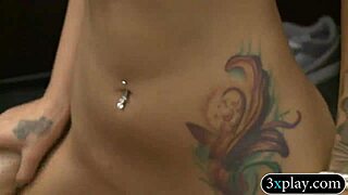 Curly blonde hair babe takes on a paid encounter