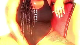 Oh man, my sexy BBW stepdaughter with those huge curves and plump legs is just irresistible