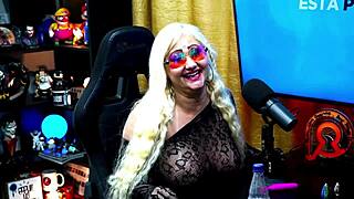 Milf's nipple vibrator tease leads to delicious moans from Andressa Sanchez