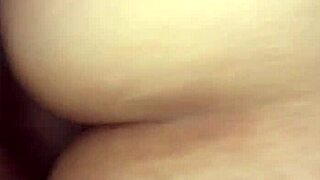 我的丰臀骚货终于给我肛门了！