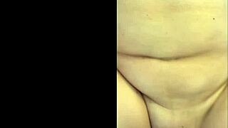 Amateur big ass brunette MILF Ava Andrews dates with big black cock toy vibrator action leading to interracial creampie