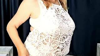 The mature busty stepmom engages in a pov role-play where she seduces you to achieve her goals.