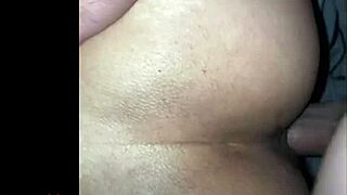 my beautiful sister in law showed up with her cute natural tits and hairy pussy. we ended up in a homemade couple session with close up creampie and orgasm.