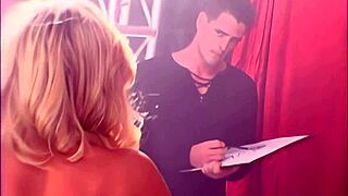 phoenix ray in classic clip gets her shaved pussy licked and fucked hard with deepthroat action