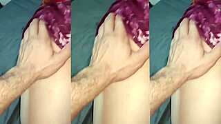 i can't get enough of this skinny young amateur with natural tits taking my big cock for creampie orgasm