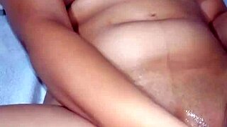 This young Colombian babe with big tits and cute natural features does a homemade paja on her fat ass until all leche comes out.