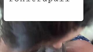 rohitrupali feels intense passion sucking her black lover's cock while husband watches