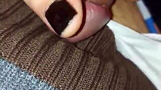 Hey, do you dig the piercings on my cute thigh-high socks as a femboy?