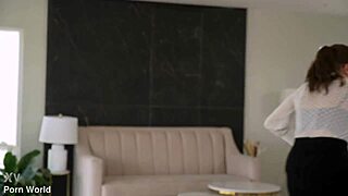 rebel lin, the strict teacher with glasses and long hair, demonstrates double penetration in the bedroom using toys and mmf action. she rides in cowgirl then squirts during intense doggystyle pounding.