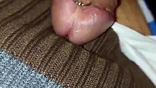 Hey, do you dig the piercings on my cute thigh-high socks as a femboy?