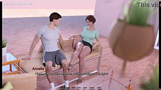 In Heartproblems 29 by Xenorav, super hot stepmom seduces him while her husband is not home. Alone with curvy mature in sexy outfit for 3D hentai monster cock action.