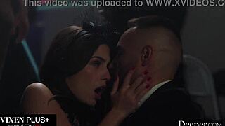 Why does latex-clad submissive brunette Chanel Camryn crave public domination with deepthroat and rimjob outdoors?